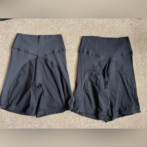 Aerie high rise 7 inch biker shorts set of 2